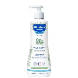 Mustela Lait Toilette Sans Rinçage 500ML - Pharmacie Agnès Praden à Alès