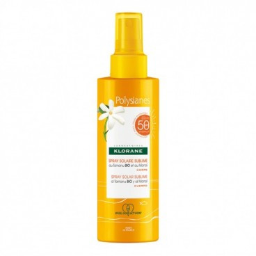 Klorane Polysianes spray solaire spf 50 200ml - Pharmacie Agnès Praden à Alès