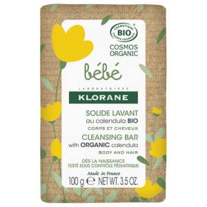 Klorane Bébé Solide Lavant Bio 100 g - Pharmacie Agnès Praden à Alès