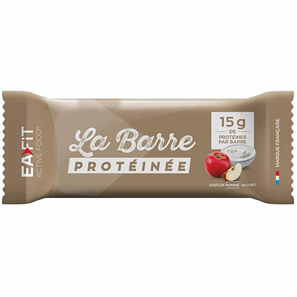 Ea Fit La Barre Protéinée 46 g - Saveur : Pomme - Pharmacie Agnès Praden à Alès