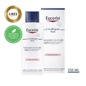 Eucerin UreaRepair  5% d'Urée  Apaisant 250 ml - Pharmacie Agnès Praden à Alès