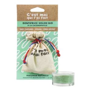 Dietworld Dentifrice Solide Bio à La Chlorophylle - 25g - Pharmacie Agnès Praden à Alès