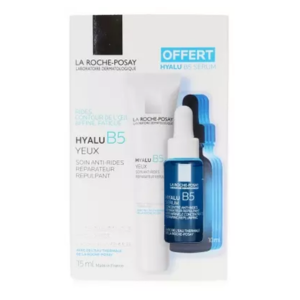 La Roche-Posay Hyalu B5 Yeux Soin Anti-Rides 15 ml + Sérum Concentré 10 ml Offert - Pharmacie Agnès Praden à Alès