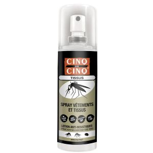 Bausch & Lomb Cinq Sur Cinq Spray Anti-moustiques Vêtements Et Tissus 100ml - Pharmacie Agnès Praden à Alès