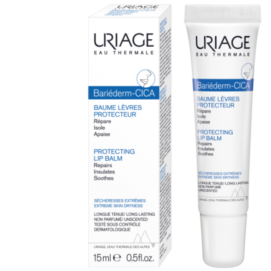 Uriage Bariéderm Cica-Lèvres Baume Protecteur 15 ml - Pharmacie Agnès Praden à Alès