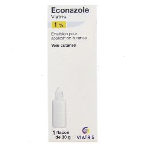Mylan Econazole 1%, Solution Pour Application Cutanée - Flacon 30 g - Pharmacie Agnès Praden à Alès