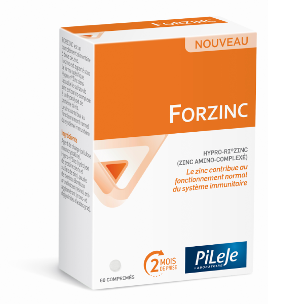 Pileje Forzinc 60 comprimés - Pharmacie Agnès Praden à Alès