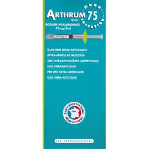 Arthrum Visc Mono 75 Injection Seringue Pré-Remplie - Pharmacie Agnès Praden à Alès