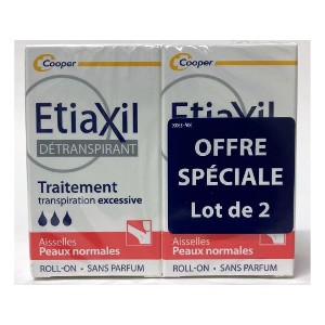 Etiaxil Détranspirant Extrême Peaux Normales - Roll-On 15 ml Lot de 2 - Pharmacie Agnès Praden à Alès