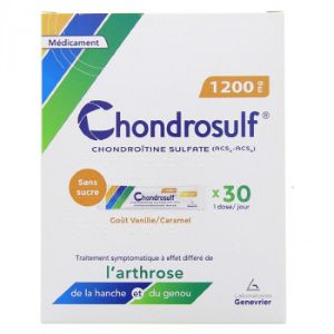 Genevrier Chondrosulf 1200 mg 30 Sticks - Pharmacie Agnès Praden à Alès