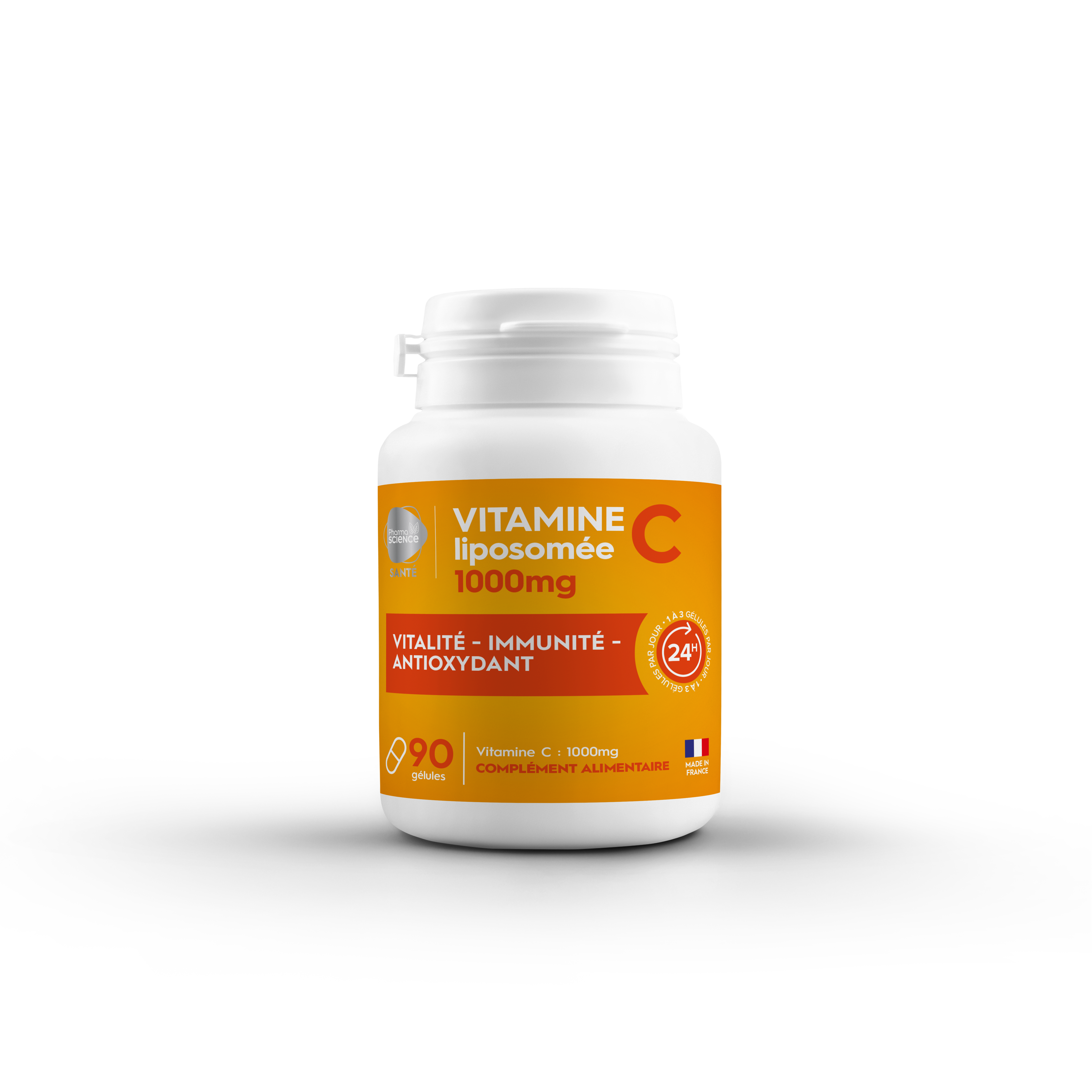 Pharmascience Vitamine C Liposommée 1000MG - Pharmacie Agnès Praden à Alès