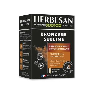 Super Diet Herbesan Bronzage Sublime - 30 Gélules - Pharmacie Agnès Praden à Alès