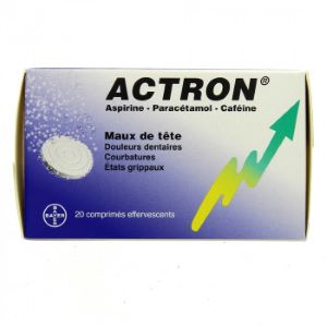  Actron 20 Comprimés Effervescents - Pharmacie Agnès Praden à Alès