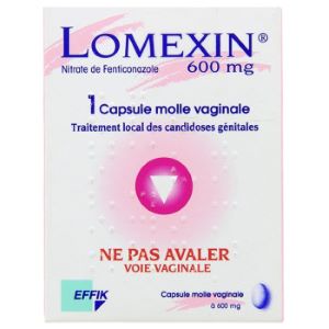 Effik Lomexin 600mg x1 Capsule Vaginale - Pharmacie Agnès Praden à Alès