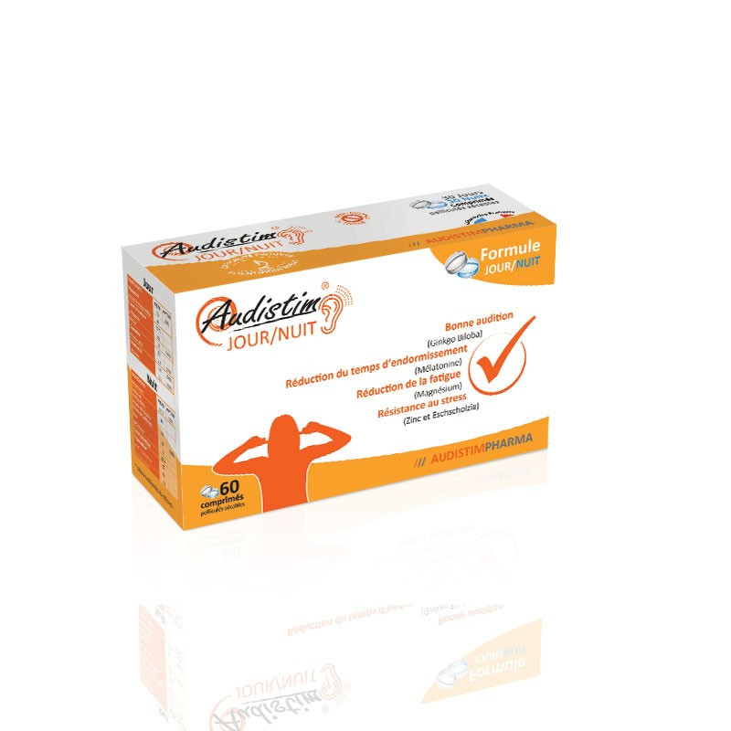 Audistim - 60 comprimés jour/nuit - Pharmacie Agnès Praden à Alès