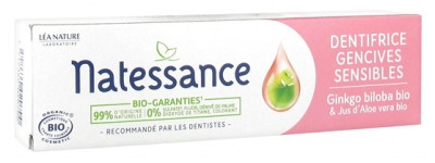 Natessance Dentifrice Gencives Sensibles Bio 75 ml - Pharmacie Agnès Praden à Alès