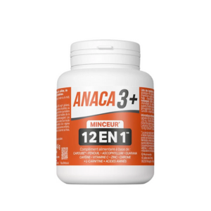 Anaca3+ Minceur 12 en 1 120 gélules - Pharmacie Agnès Praden à Alès