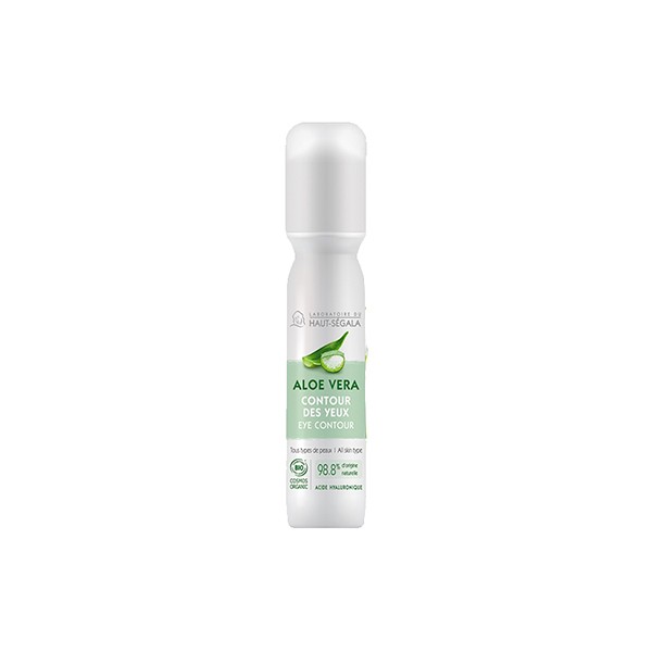 Haut-Ségala Aloe Vera Contour des Yeux Bio 15 ml - Pharmacie Agnès Praden à Alès