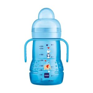 Mam Biberon de Transition Space Love Bleu 220 ml - Pharmacie Agnès Praden à Alès