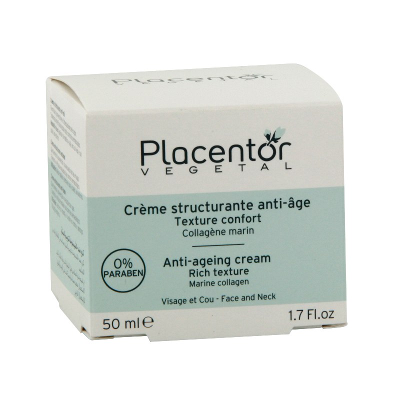 Placentor végétal crème structurante anti-âge 50ml - Pharmacie Agnès Praden à Alès