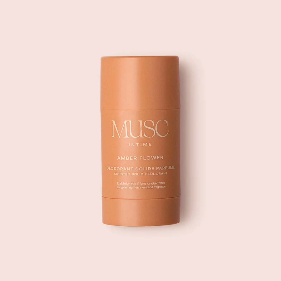 Musc Intime Déodorant Amber Flower 50 g - Pharmacie Agnès Praden à Alès