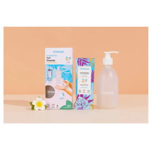 Pimpant Kit Découvert Gel Douche Fleur de Tiaré : 1 Flacon pompe + 1 Stick 25g - Pharmacie Agnès Praden à Alès