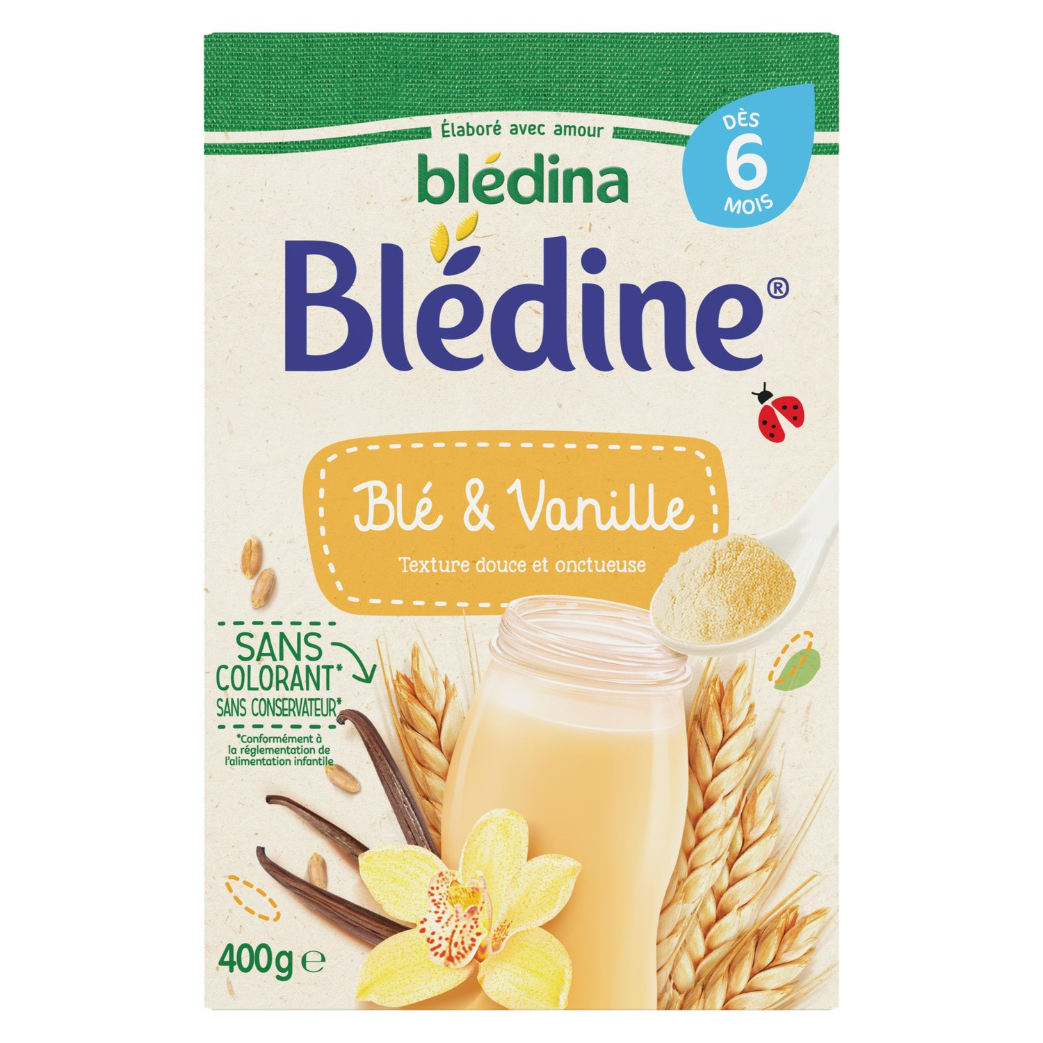 Blédina blédine blé & vanille 400g - Pharmacie Agnès Praden à Alès