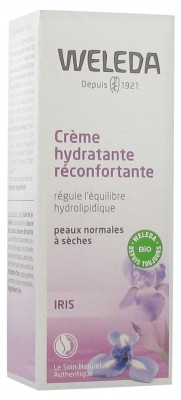 Weleda Crème Hydratante Réconfortante à l'Iris Bio 30 ml - Pharmacie Agnès Praden à Alès