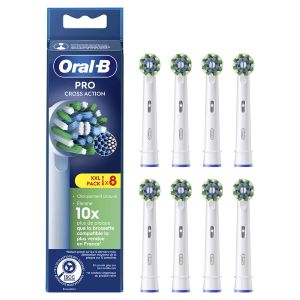 Procter & Gamble Oral-B Cross Action Brossettes pour Brosse à Dents Electrique X8 - Pharmacie Agnès Praden à Alès