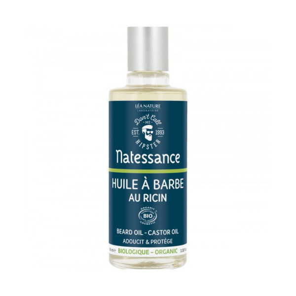 Natessance Huile à Barbe au Ricin Bio 100 ml - Pharmacie Agnès Praden à Alès