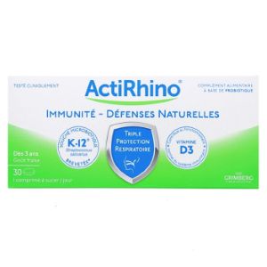 Grimberg ActiRhino 30 Comprimés à Sucer  - Pharmacie Agnès Praden à Alès