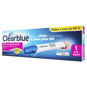 Procter & Gamble Clearblue Test de Grossesse Détection Ultra Précoce Digital - Pharmacie Agnès Praden à Alès