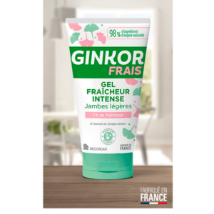 Ginkor Frais Gel Fraîcheur Intense 150 ml - Pharmacie Agnès Praden à Alès
