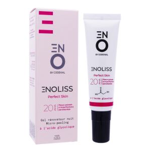 Codexial Enoliss Perfect Skin 20 AHA Gel Rénovateur Nuit Micro-Peeling 30 ml - Pharmacie Agnès Praden à Alès