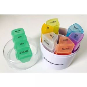 Estipharm Pilulier 7 Jours Rond - Pharmacie Agnès Praden à Alès