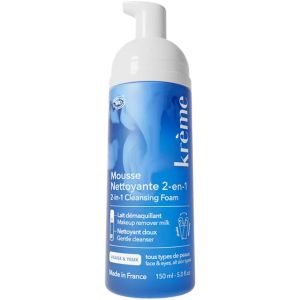 Krème Mousse Nettoyante 2en1 150ml - Pharmacie Agnès Praden à Alès