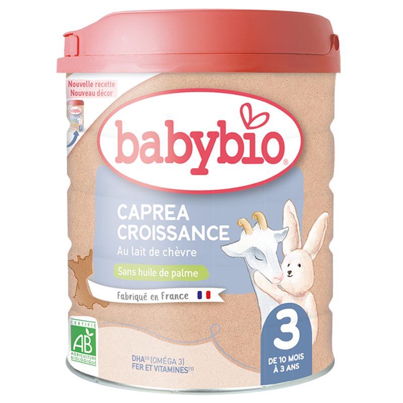 Babybio Caprea lait de chèvre 3ème âge 800g - Pharmacie Agnès Praden à Alès