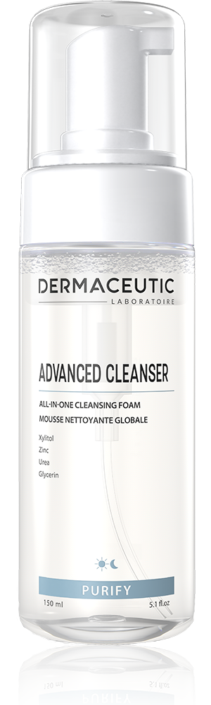 Dermaceutic Advanced Cleanser Mousse nettoyante globale 150 ml - Pharmacie Agnès Praden à Alès