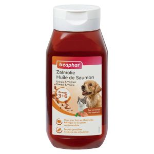 Beaphar Huile de saumon Pour Chien et Chat 430ml - Pharmacie Agnès Praden à Alès
