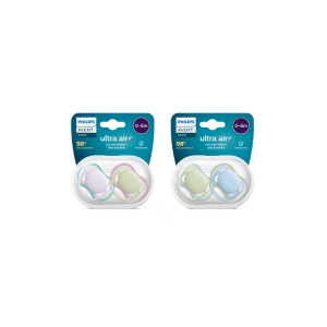 Avent Ultra Air Mix 2 Sucettes 0-6 Mois - Pharmacie Agnès Praden à Alès