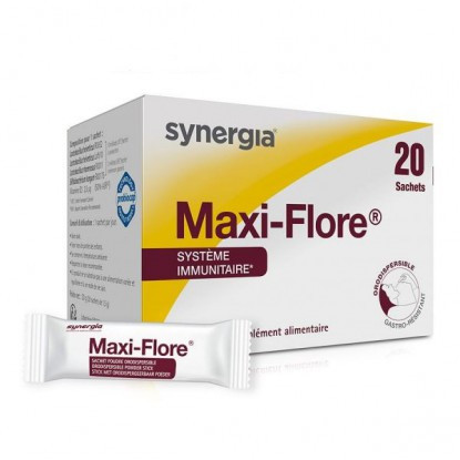 Synergia Maxi-Flore - 20 sachets orodispersibles - Pharmacie Agnès Praden à Alès