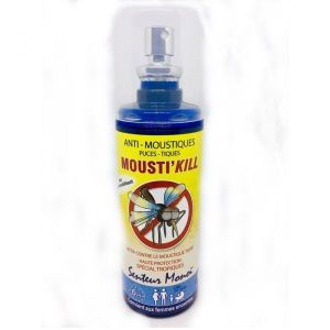 Mousti'Kill Spray Anti Moustiques Senteur Monoï 100ml - Pharmacie Agnès Praden à Alès