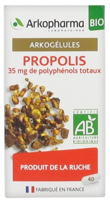 Arkopharma Arkogélules Propolis Bio 40 Gélules - Pharmacie Agnès Praden à Alès