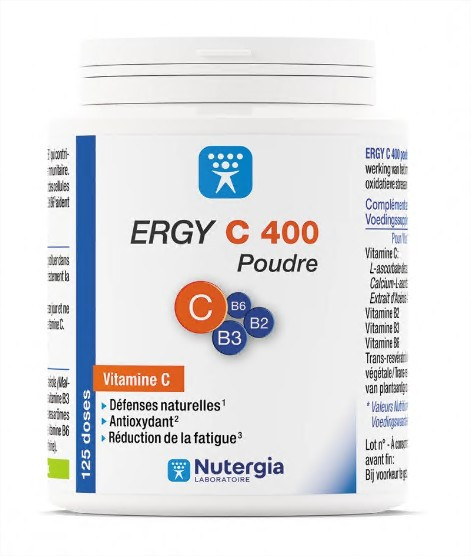Nutergia Ergy C 400 poudre 125 doses - Pharmacie Agnès Praden à Alès