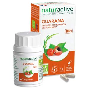Naturactive Guarana Bio 30 Gélules - Pharmacie Agnès Praden à Alès