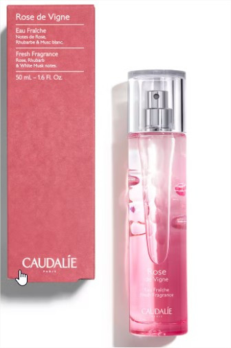 Caudalie Eau Fraîche Rose de Vigne 50 ml - Pharmacie Agnès Praden à Alès