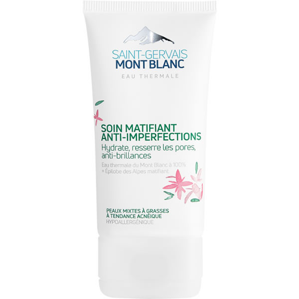 Saint-gervais mont blanc hydratant matifiant anti-imperfections 40ml - Pharmacie Agnès Praden à Alès