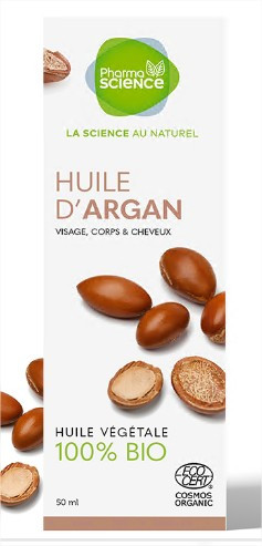 Pharmascience Huile d'argan 50 ml - Pharmacie Agnès Praden à Alès