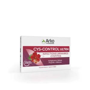 Arkopharma Cys-Control Ultra Infections Urinaires Cystites 15 Capsules - Pharmacie Agnès Praden à Alès