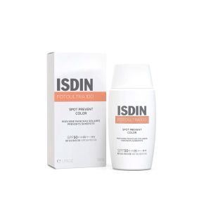 Isdin FotoUltra Spot Prevent Crème Solaire Teintée Color SPF50+ 50ml - Pharmacie Agnès Praden à Alès